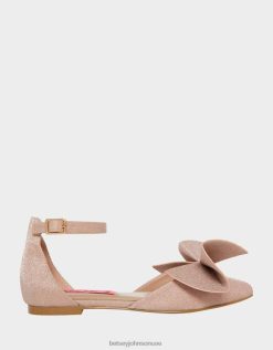 أطفال Betsey Johnson النبيل شامبانيا أحذية ZXT0V188