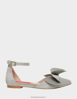 أطفال Betsey Johnson النبيل فضة أحذية ZXT0V32