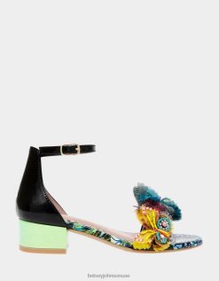 أطفال Betsey Johnson بيبي أسود متعدد أحذية ZXT0V103