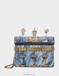 نحيف Betsey Johnson الفن الهابط يشرب مثل شريط الغوص الأسماك crossbody متعدد مُكَمِّلات ZXT0V203