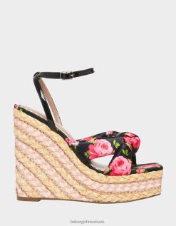 نحيف Betsey Johnson بانسي أسود متعدد أحذية ZXT0V137