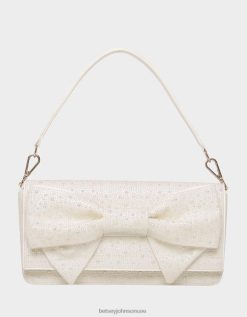 نحيف Betsey Johnson حقيبة القوس القابلة للتحويل عاج مُكَمِّلات ZXT0V218