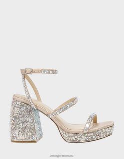 نحيف Betsey Johnson ديني أحجار الراين أحذية ZXT0V20