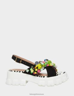 نحيف Betsey Johnson فرانك أسود متعدد أحذية ZXT0V90