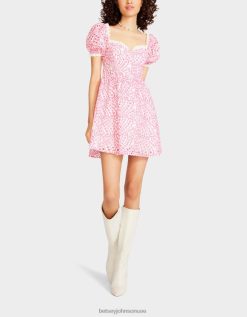 نحيف Betsey Johnson فستان قصير مشد لون القرنفل ملابس ZXT0V271