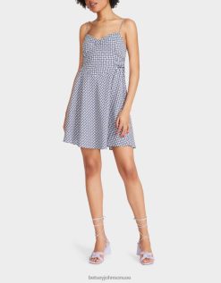 نحيف Betsey Johnson فستان قصير منقّط من بيلا متعدد ملابس ZXT0V286