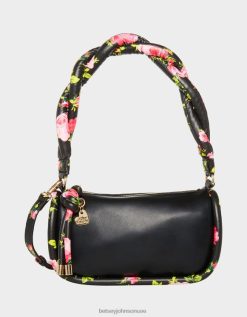 نحيف Betsey Johnson لا تحصل عليه حقيبة كتف ملتوية أسود مُكَمِّلات ZXT0V260
