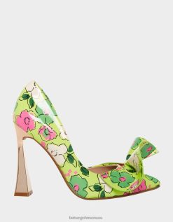 نحيف Betsey Johnson نبيل ص أصفر أحذية ZXT0V133