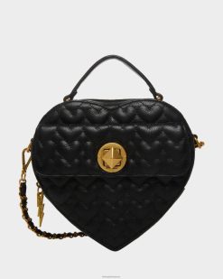 نحيف Betsey Johnson يا قلبي كروس أسود مُكَمِّلات ZXT0V257