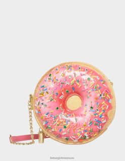 نحيف Betsey Johnson kitsch glazy for you crossbody لون القرنفل مُكَمِّلات ZXT0V206