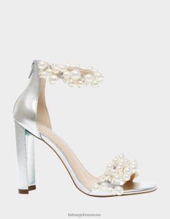 نحيف Betsey Johnson sb-fay فضة أحذية ZXT0V17